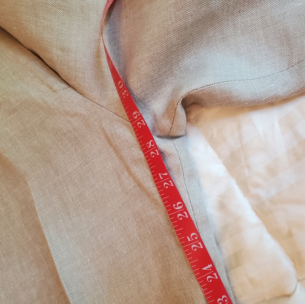 GUNEX LINEN TROUSERS - Picture 6 of 11